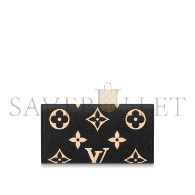 LOUIS VUITTON EMILIE WALLET M82341 (19*10*2cm)